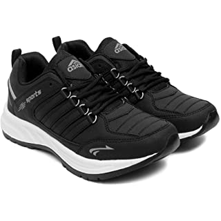 Black colored shoes